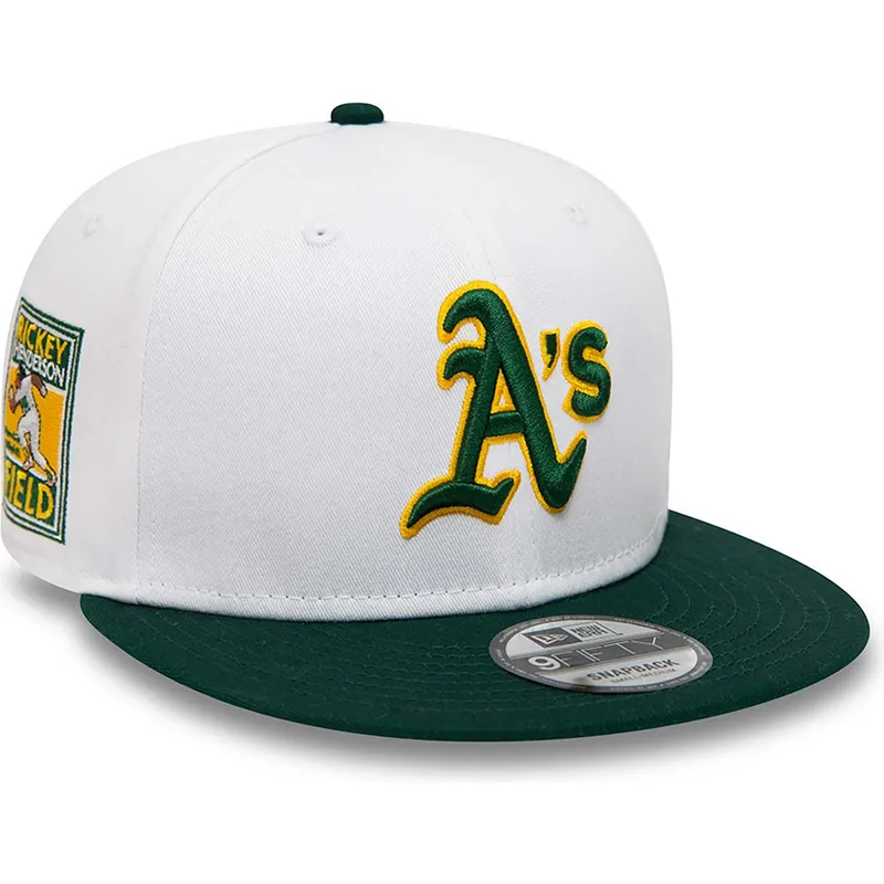 siltovka-rovna-biely-snapback-rickey-henderson-9fifty-crown-patches-oakland-athletics-mlb-new-era siltovka-rovna-biely-snapback-rickey-henderson-9fifty-crown-patches-oakland-athletics-mlb-new-era