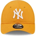 siltovka-zaoblena-oranzova-nastavitelny-pre-deti-9forty-league-essential-new-york-yankees-mlb-new-era