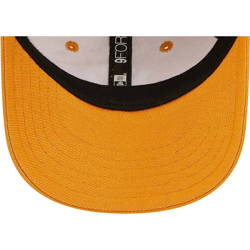 siltovka-zaoblena-oranzova-nastavitelny-pre-deti-9forty-league-essential-new-york-yankees-mlb-new-era