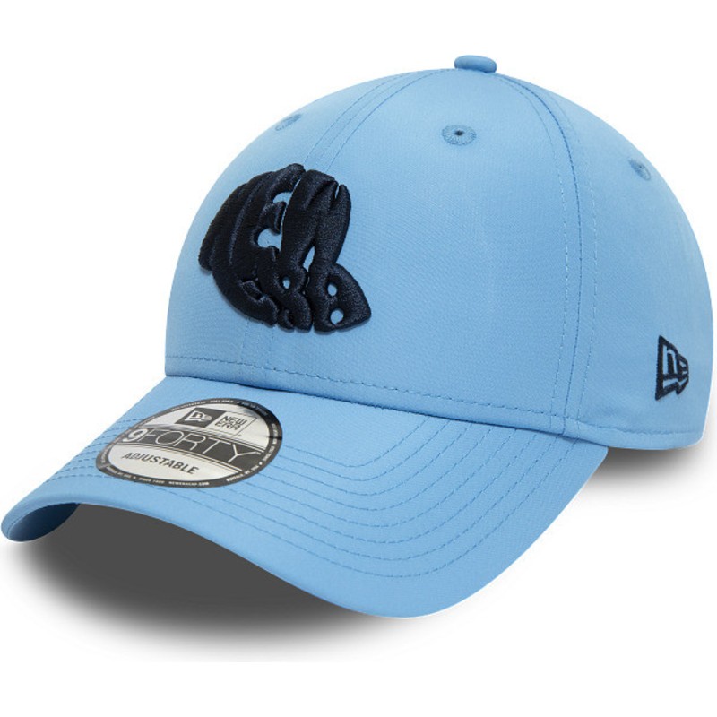new-era-curved-brim-9forty-historic-logo-blue-adjustable-cap