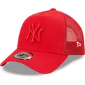 cap-zaoblena-red-snapback-a-frame-tonal-mesh-new-york-yankees-mlb-new-era