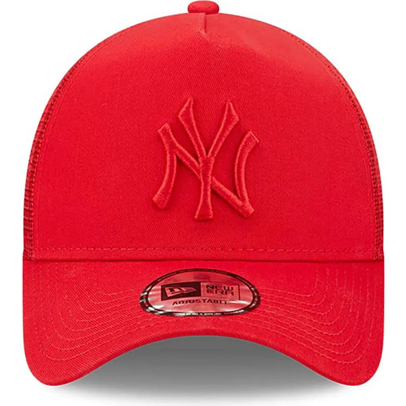 cap-zaoblena-red-snapback-a-frame-tonal-mesh-new-york-yankees-mlb-new-era