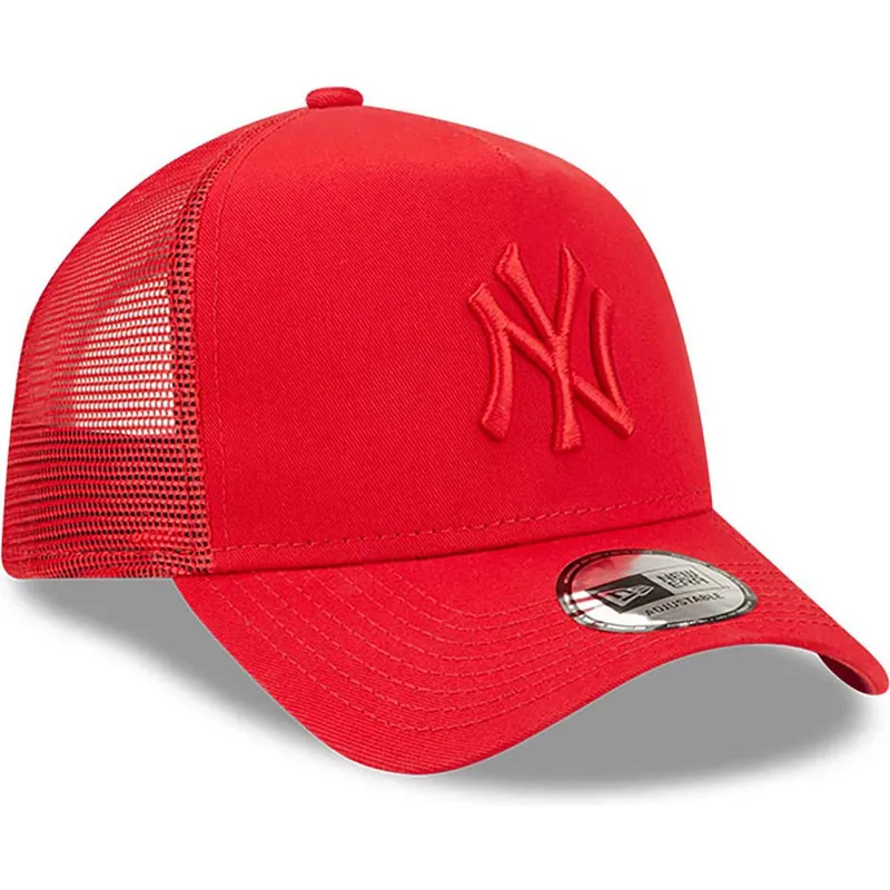 cap-zaoblena-red-snapback-a-frame-tonal-mesh-new-york-yankees-mlb-new-era