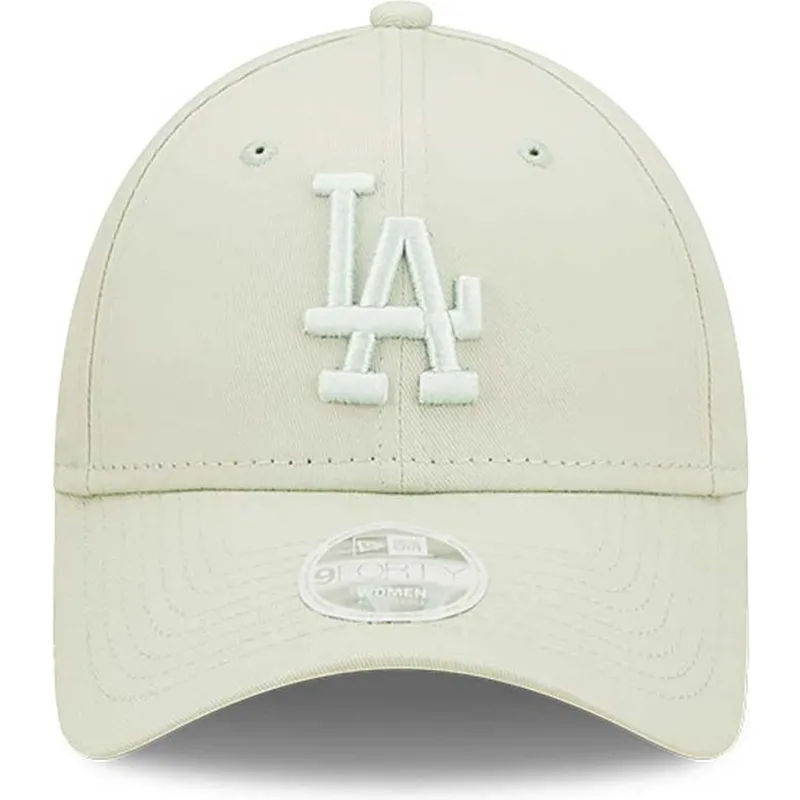 siltovky-zaoblena-zelena-nastavitelny-pasik-9forty-league-essential-los-angeles-dodgers-mlb-new-era