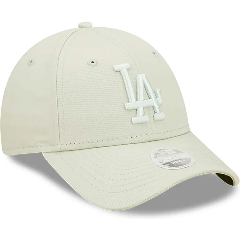 siltovky-zaoblena-zelena-nastavitelny-pasik-9forty-league-essential-los-angeles-dodgers-mlb-new-era