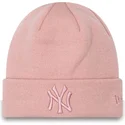 ciapka-ruzova-rosa-cuff-metallic-new-york-yankees-mlb-new-era
