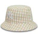 vedra-bezova-tapered-gingham-new-era