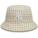 vedra-bezova-tapered-gingham-new-era