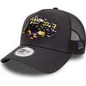 siltovka-zaoblena-siva-snapback-a-frame-team-camo-infill-los-angeles-lakers-nba-new-era