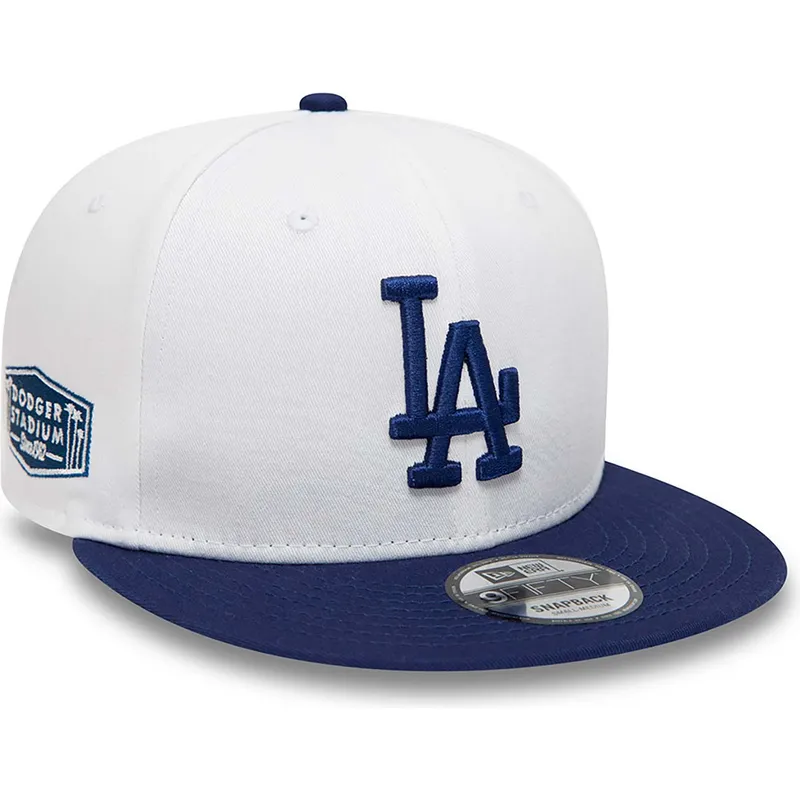 siltovka-rovna-biely-snapback-9fifty-crown-patches-los-angeles-dodgers-mlb-new-era