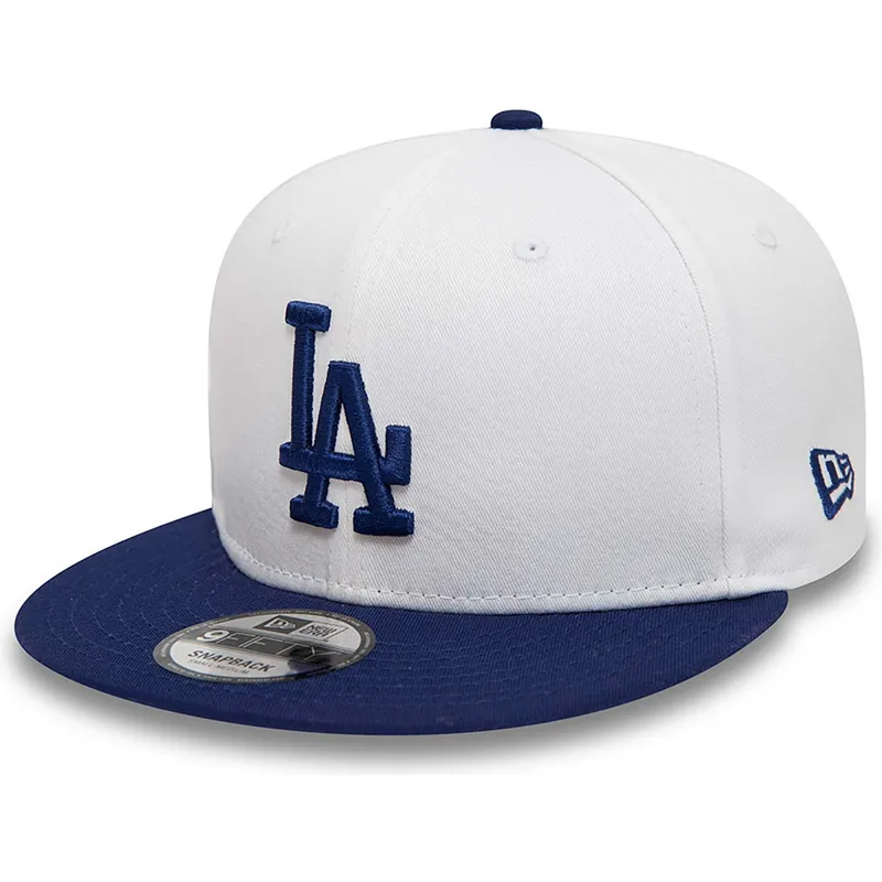 siltovka-rovna-biely-snapback-9fifty-crown-patches-los-angeles-dodgers-mlb-new-era