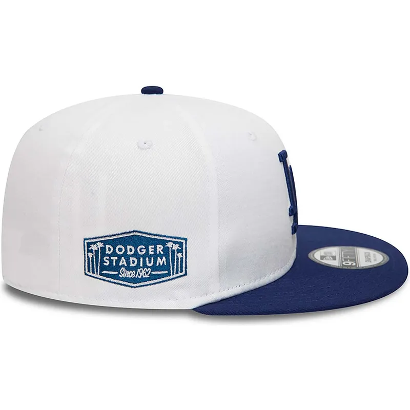 siltovka-rovna-biely-snapback-9fifty-crown-patches-los-angeles-dodgers-mlb-new-era