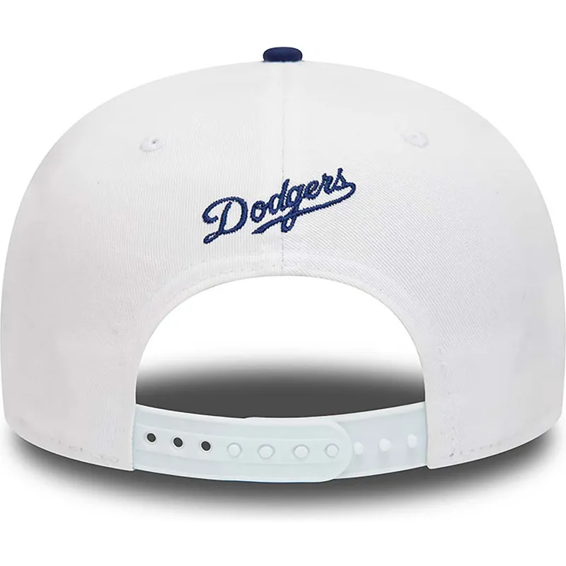 siltovka-rovna-biely-snapback-9fifty-crown-patches-los-angeles-dodgers-mlb-new-era