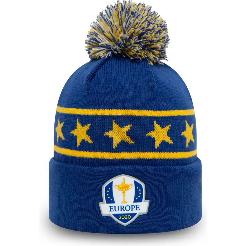 ciapka-jezko-modra-cuff-sunday-bobble-ryder-cup-europe-new-era