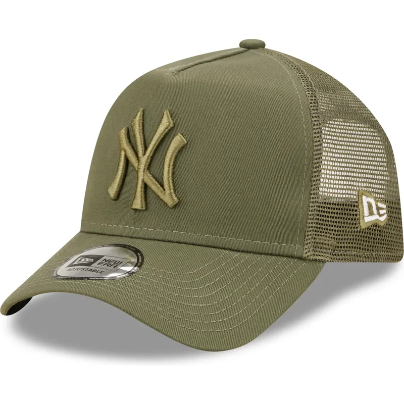siltovka-zaoblena-zelena-snapback-a-frame-tonal-mesh-new-york-yankees-mlb-new-era