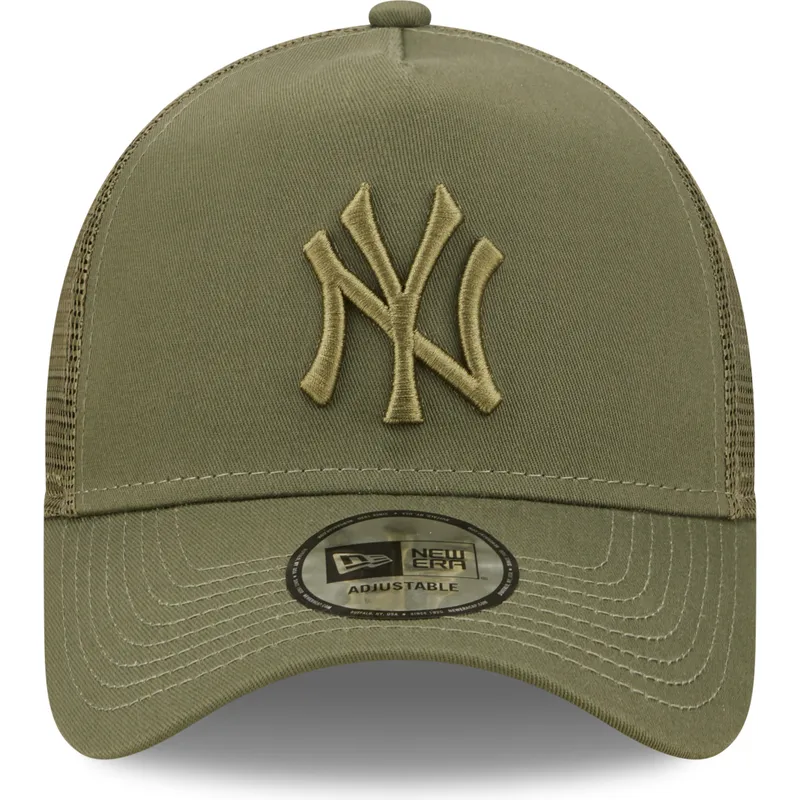 siltovka-zaoblena-zelena-snapback-a-frame-tonal-mesh-new-york-yankees-mlb-new-era