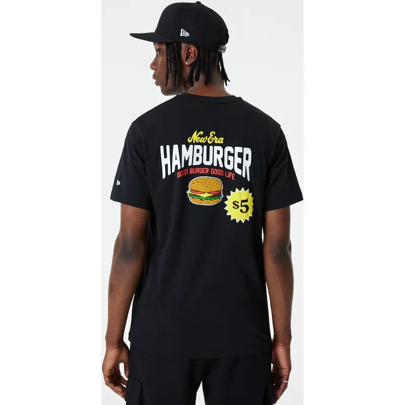tricka-kratky-rukav-cierna-good-burger-good-life-food-graphic-new-era