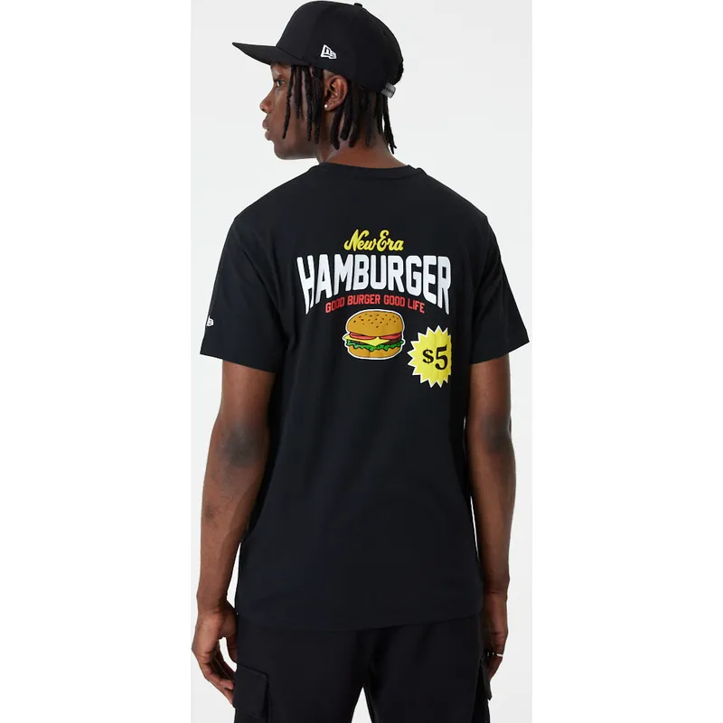 tricka-kratky-rukav-cierna-good-burger-good-life-food-graphic-new-era
