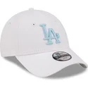 siltovka-zaoblena-biely-nastavitelny-pre-deti-9forty-league-essential-los-angeles-dodgers-mlb-new-era