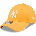 siltovka-zaoblena-oranzova-nastavitelny-pre-deti-9forty-league-essential-new-york-yankees-mlb-new-era