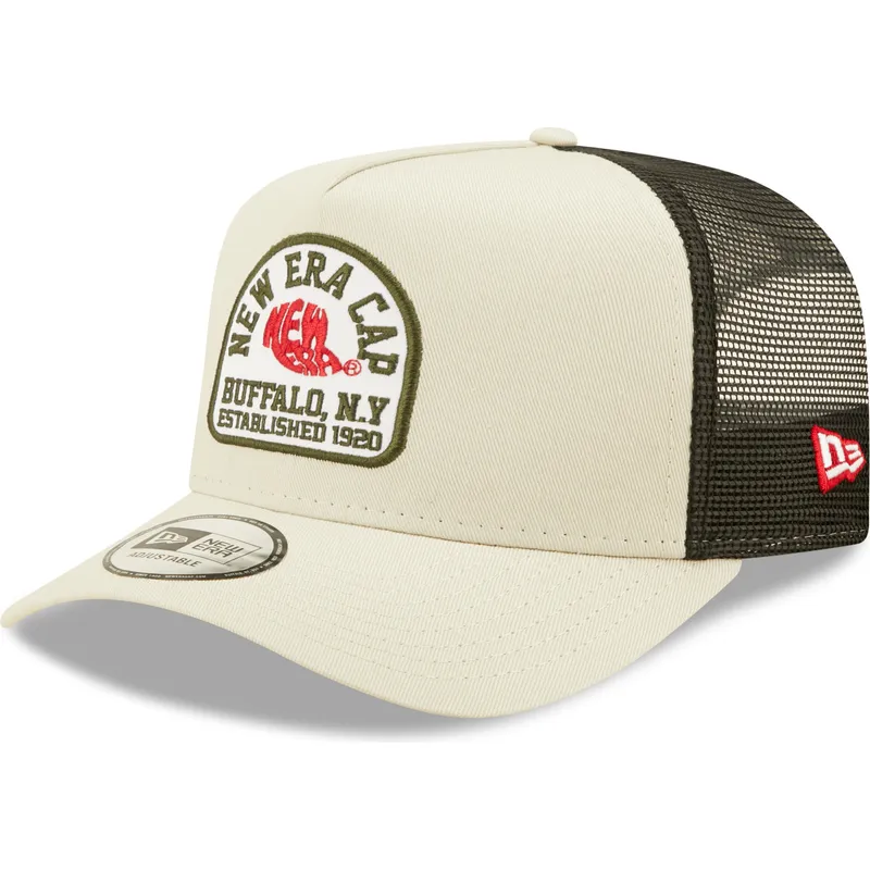cap-zaoblena-beige-snapback-a-frame-new-era