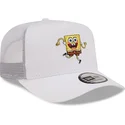 cap-zaoblena-white-snapback-a-frame-bob-esponja-new-era
