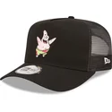 siltovka-zaoblena-cierna-snapback-a-frame-spongebob-a-patrick-hviezda-new-era