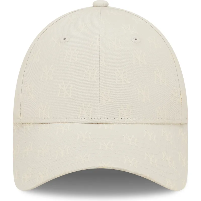 siltovka-zaoblena-bezova-nastavitelny-9forty-monogram-new-york-yankees-mlb-new-era