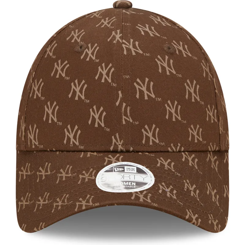 siltovka-zaoblena-hneda-nastavitelny-9forty-monogram-new-york-yankees-mlb-new-era