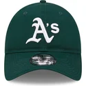 siltovka-zaoblena-zelena-nastavitelny-9twenty-league-essential-oakland-athletics-mlb-new-era