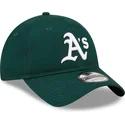siltovka-zaoblena-zelena-nastavitelny-9twenty-league-essential-oakland-athletics-mlb-new-era
