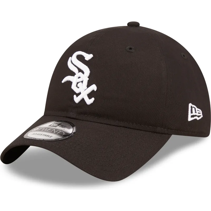 siltovka-zaoblena-cierna-nastavitelny-9twenty-league-essential-chicago-white-sox-mlb-new-era