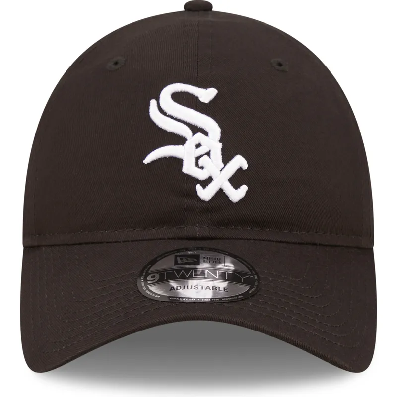 siltovka-zaoblena-cierna-nastavitelny-9twenty-league-essential-chicago-white-sox-mlb-new-era