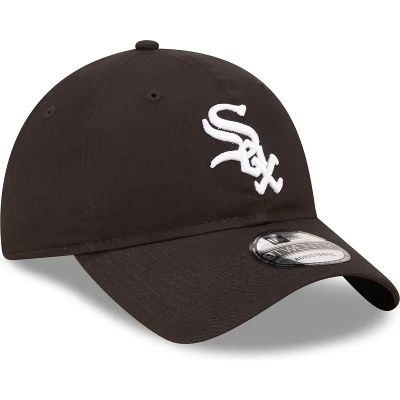 siltovka-zaoblena-cierna-nastavitelny-9twenty-league-essential-chicago-white-sox-mlb-new-era