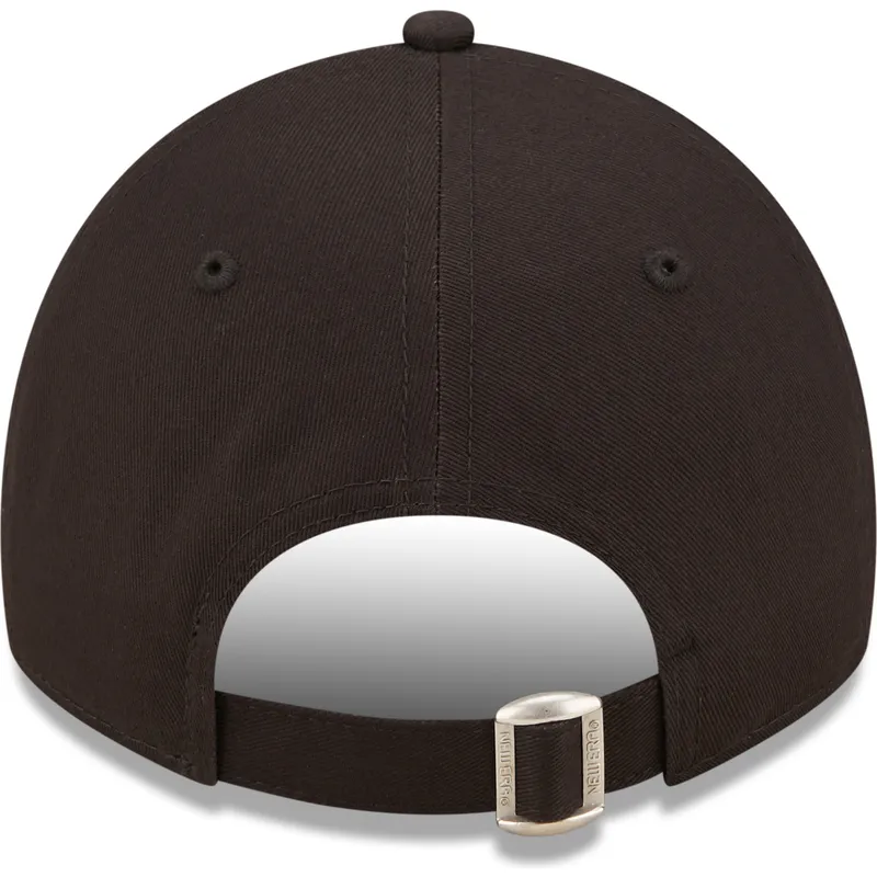 schwarze-verstellbare-curved-cap-9twenty-league-essential-der-chicago-white-sox-mlb-von-new-era