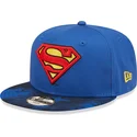 siltovka-rovna-modra-snapback-pre-deti-9fifty-superman-dc-comics-new-era