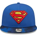 siltovka-rovna-modra-snapback-pre-deti-9fifty-superman-dc-comics-new-era