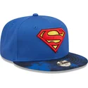 siltovka-rovna-modra-snapback-pre-deti-9fifty-superman-dc-comics-new-era