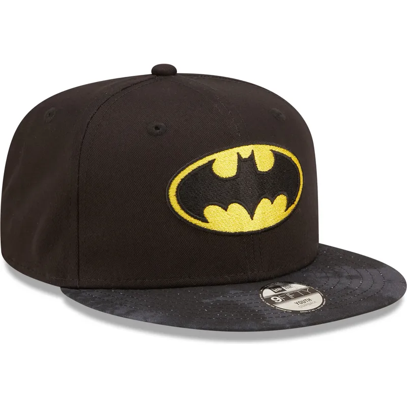 siltovka-rovna-cierna-snapback-pre-deti-9fifty-batman-dc-comics-new-era