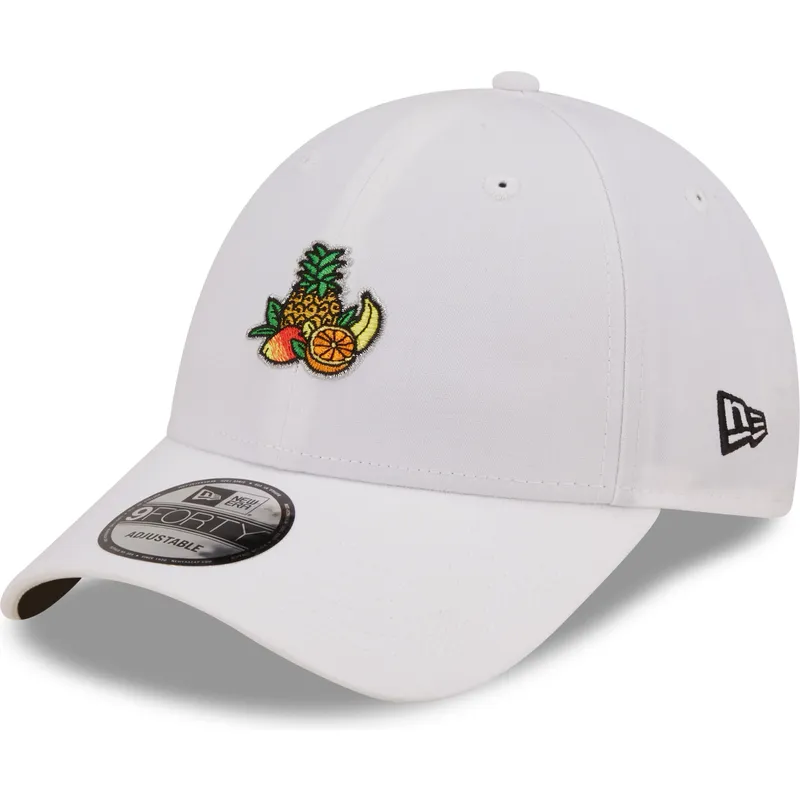 cap-zaoblena-white-adjustable-strap-9forty-new-era
