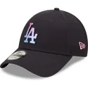 siltovka-zaoblena-tmavomodra-nastavitelny-9forty-gradient-infill-los-angeles-dodgers-mlb-new-era