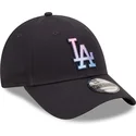 siltovka-zaoblena-tmavomodra-nastavitelny-9forty-gradient-infill-los-angeles-dodgers-mlb-new-era