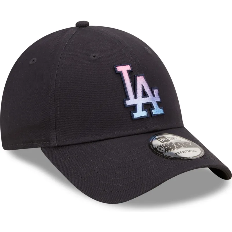 siltovka-zaoblena-tmavomodra-nastavitelny-9forty-gradient-infill-los-angeles-dodgers-mlb-new-era