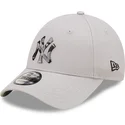 siltovka-zaoblena-siva-nastavitelny-9forty-seasonal-infill-new-york-yankees-mlb-new-era