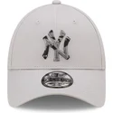 siltovka-zaoblena-siva-nastavitelny-9forty-seasonal-infill-new-york-yankees-mlb-new-era