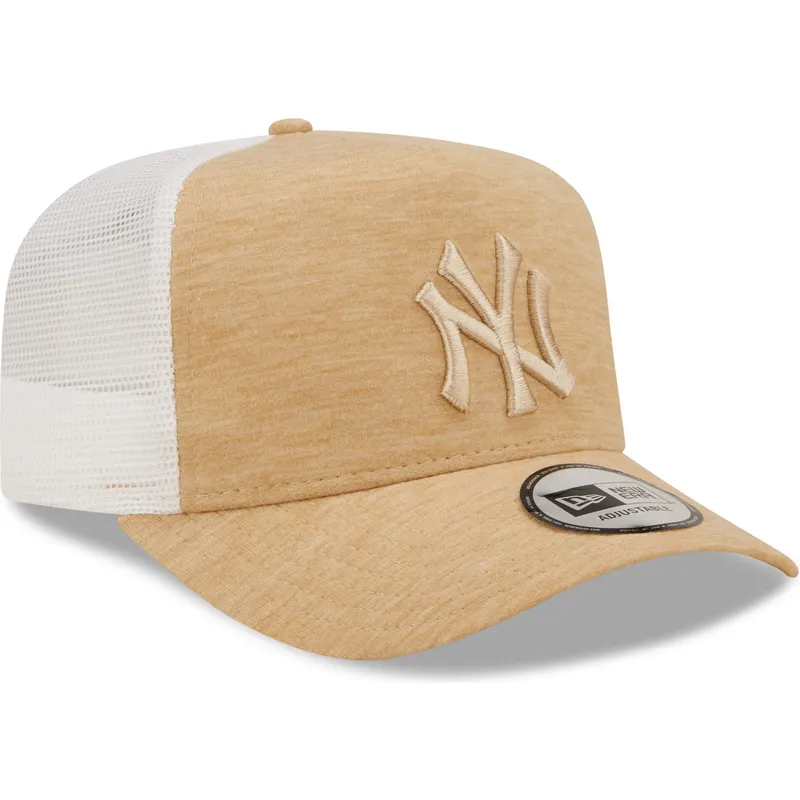 siltovka-zaoblena-hneda-nastavitelny-a-frame-jersey-essential-new-york-yankees-mlb-new-era