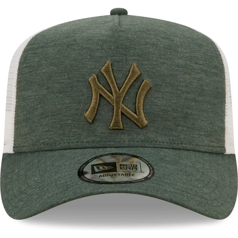 siltovka-zaoblena-zelena-snapback-a-frame-jersey-essential-new-york-yankees-mlb-new-era
