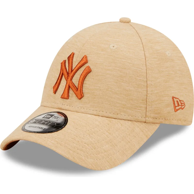 siltovky-zaoblena-hneda-nastavitelny-pasik-9forty-jersey-essential-new-york-yankees-mlb-new-era