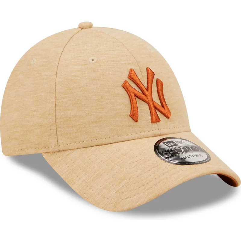siltovky-zaoblena-hneda-nastavitelny-pasik-9forty-jersey-essential-new-york-yankees-mlb-new-era