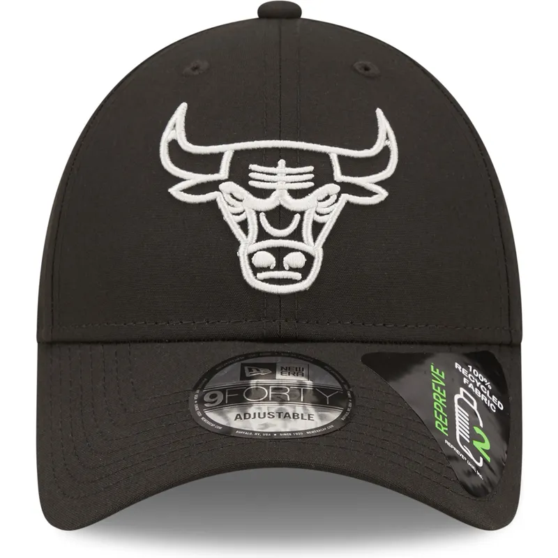 siltovka-zaoblena-cierna-nastavitelny-9forty-repreve-monochrom-chicago-bulls-nba-new-era